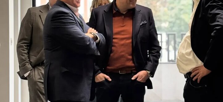 Mr sci. dr Nikola Vasilić ugostio je svog prijatelja prof. Mariana Sanza u Beogradu