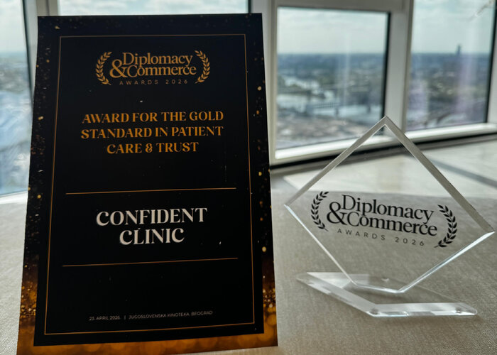 Confident Clinic receives the D&C award “Gold Standard in Patient Care & Trust”