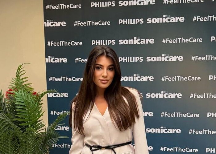 Dr. Nina Mijajlović at the Periodontal Health Day